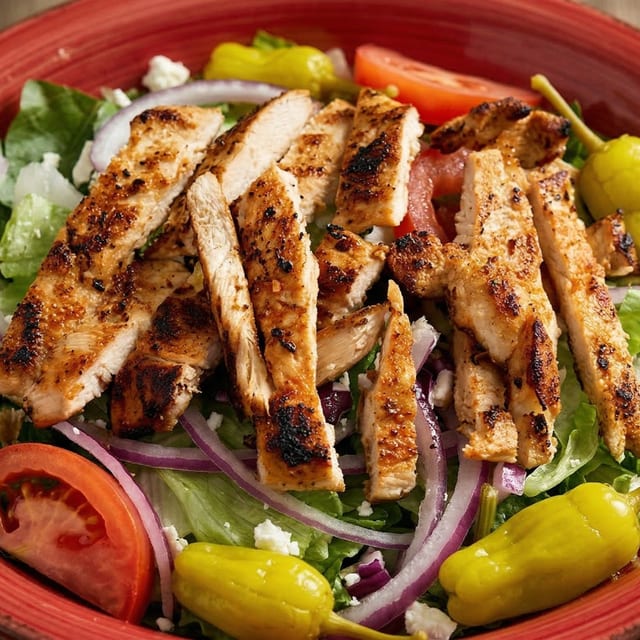 Grilled Chicken Breast Salad.