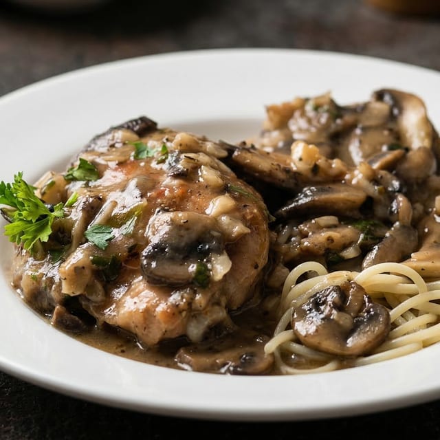 Veal Marsala.