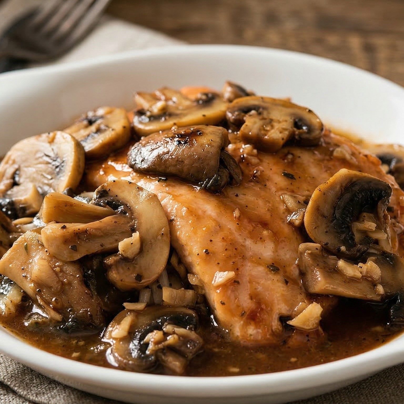 Chicken Marsala.