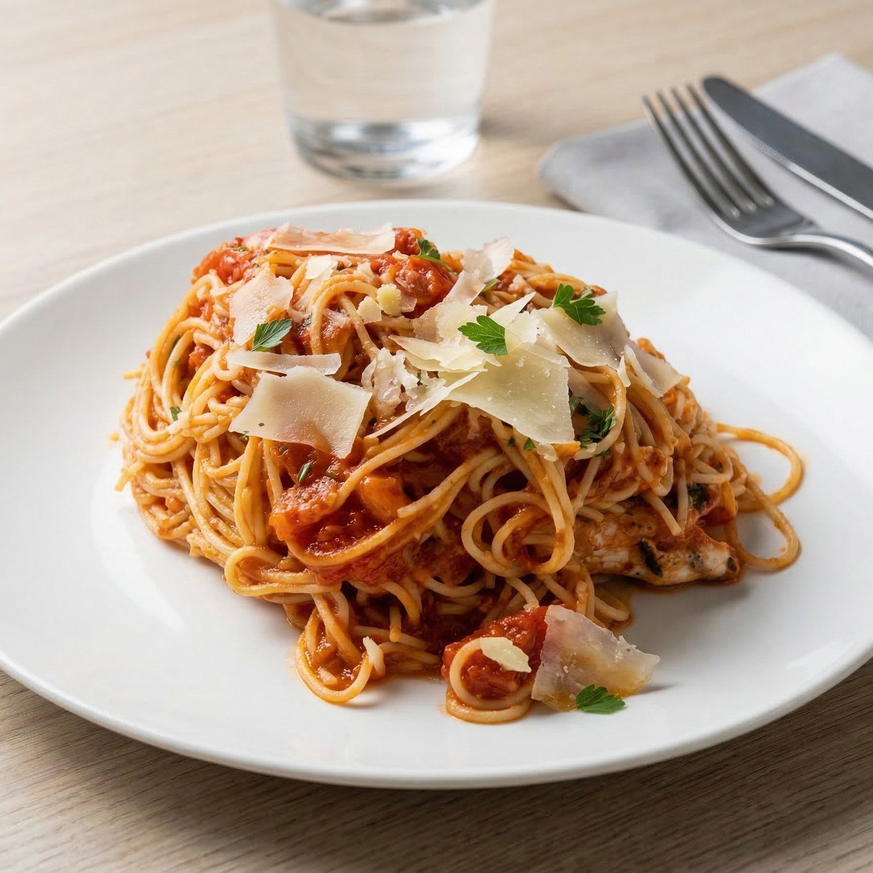 Angel Hair Pomodoro.
