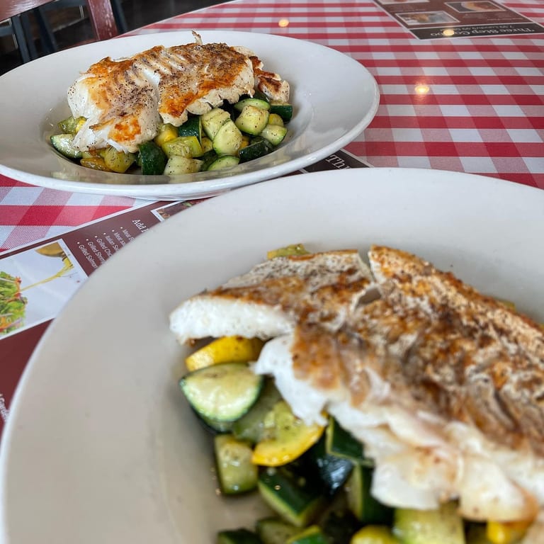 Grilled Salmon for TWO