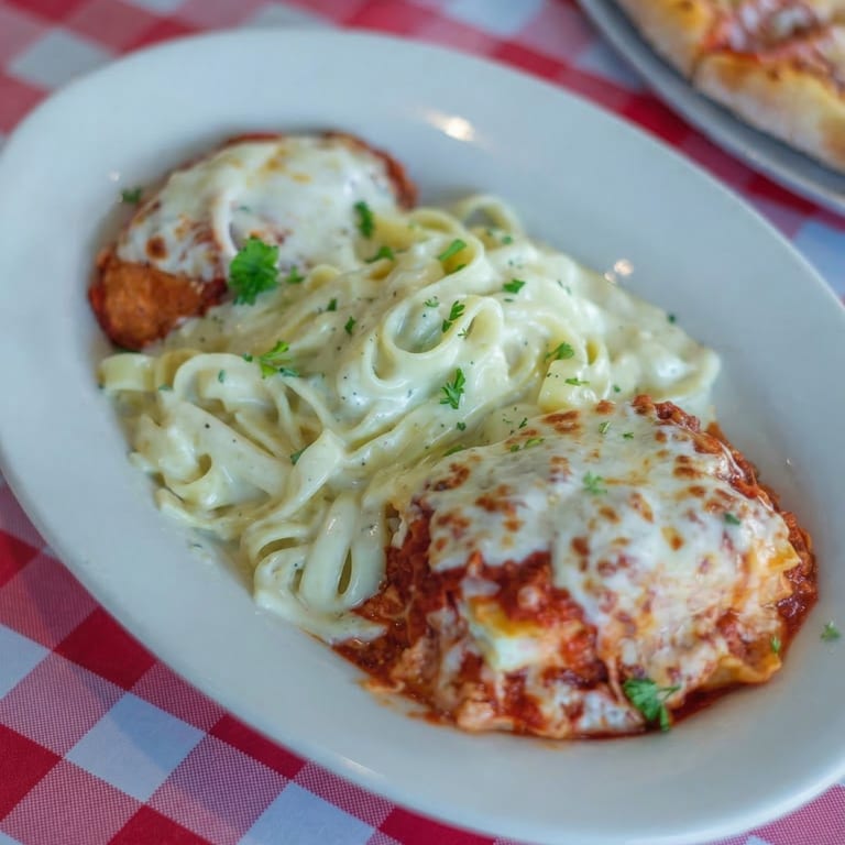 Fettuccine Alfredo at Our Restaurant