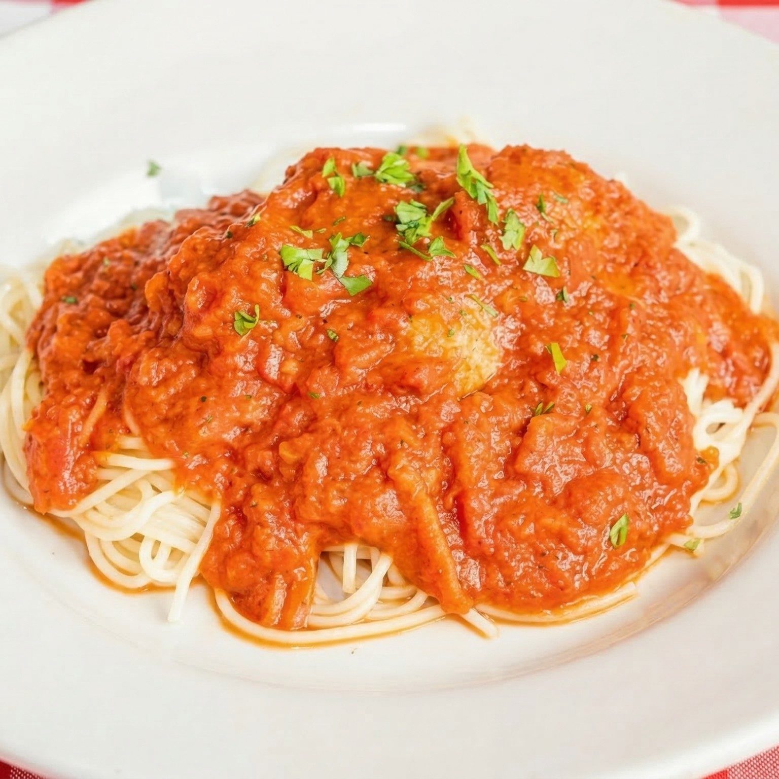 Spaghetti with Meat Balls.