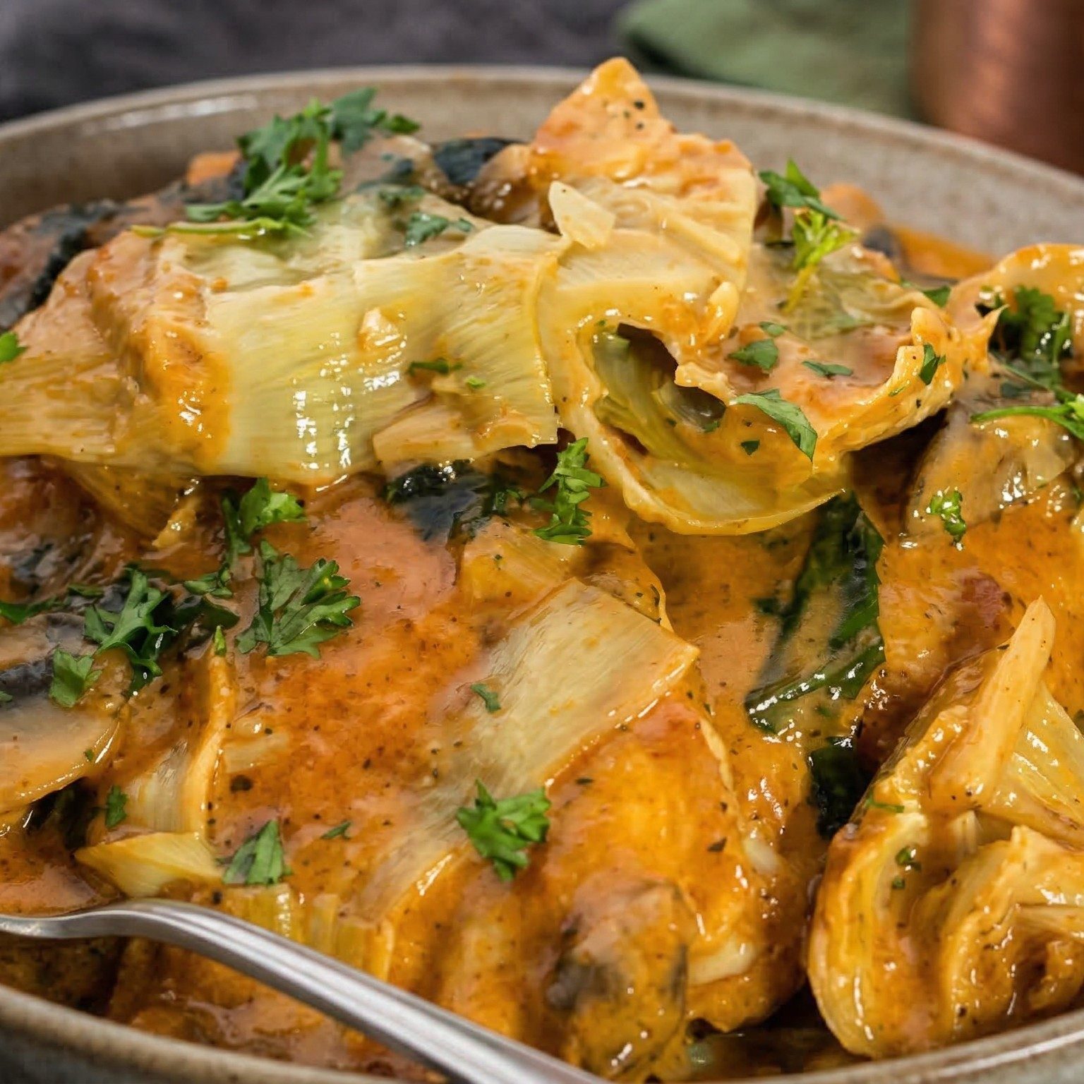 Chicken Carchioffi.